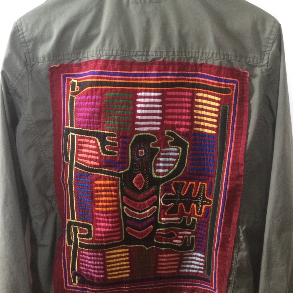 Refashioned Military Style Jacket